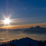 Pilatus Sonnenuntergang