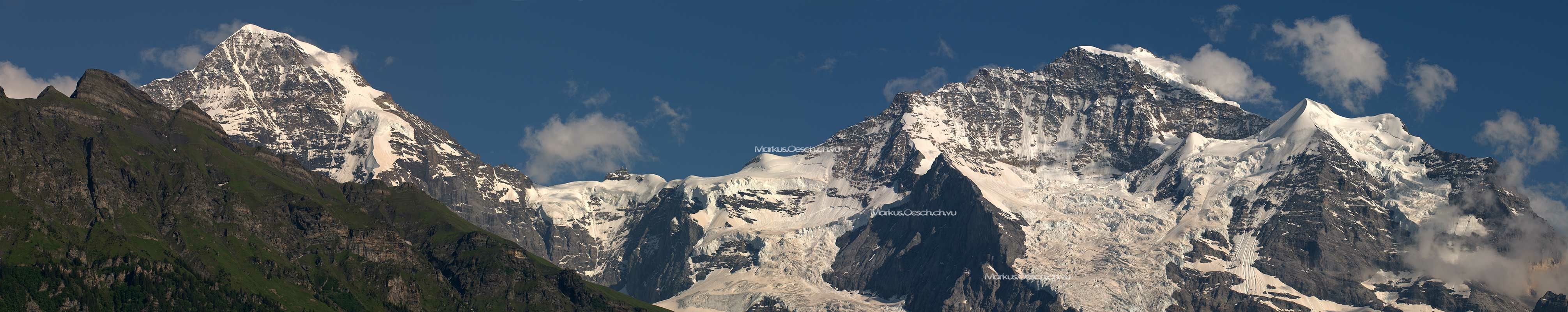 Lauberhorn, Moench und Jungfrau