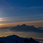 Pilatus Sonnenuntergang