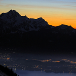 Pilatus-Abendpanorama