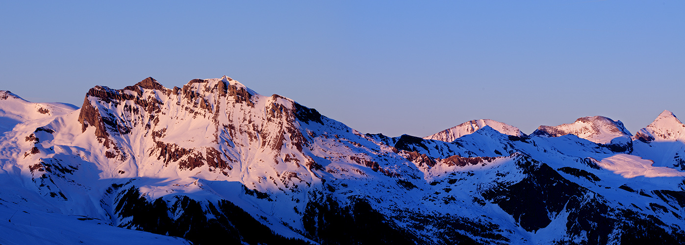 Alpenglühen Kleine Scheidegg