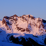 Alpenglühen Kleine Scheidegg